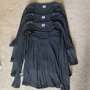32 Degrees womens black Long Sleeve Tee (4 shirts included)